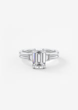 The Double Stack | Emerald & Baguettes