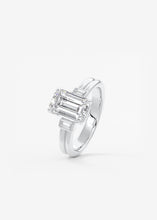 The Double Stack | Emerald & Baguettes