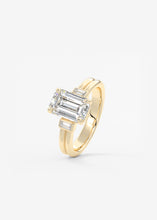 The Double Stack | Emerald & Baguettes