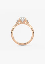 The Arbor Three Stone | Oval
