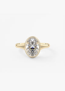 Golden Bathtub | Oval