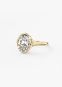 Golden Bathtub | Oval
