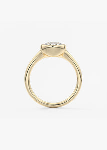 Golden Bathtub | Oval