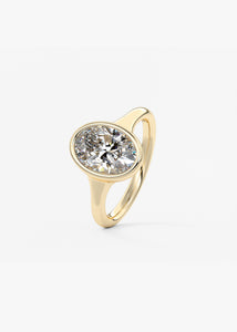 Golden Bathtub | Oval