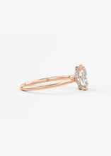 Plunge Hidden Halo | Elongated Cushion