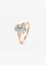 Royale Three Stone | Oval & Pears