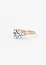 Royale Three Stone | Round & Pears