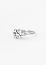 Royale Three Stone | Round & Pears