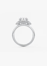 Royale Three Stone | Round & Pears