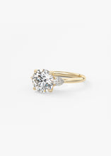 Royale Three Stone | Round & Pears