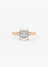 The Arbor Three Stone | Elongated Cushion