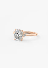 The Arbor Three Stone | Elongated Cushion