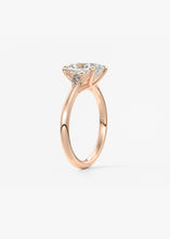 The Arbor Three Stone | Elongated Cushion