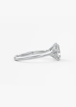 The Arbor Three Stone | Elongated Cushion