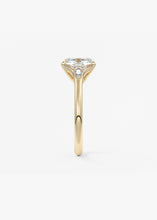 The Arbor Three Stone | Elongated Cushion