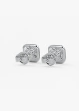Chiclet Studs | Asscher