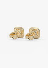 Chiclet Studs | Asscher