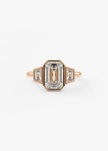 The Triple Bezel | Emerald & Trapezoids