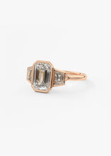 The Triple Bezel | Emerald & Trapezoids