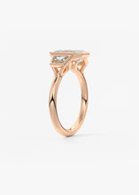 The Triple Bezel | Emerald & Trapezoids