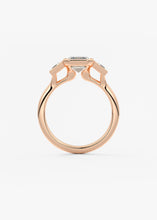 The Triple Bezel | Emerald & Trapezoids