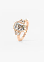 The Triple Bezel | Emerald & Trapezoids