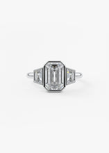 The Triple Bezel | Emerald & Trapezoids