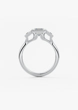 The Triple Bezel | Emerald & Trapezoids