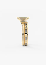 The Triple Bezel | Emerald & Trapezoids