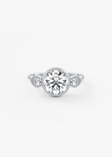 The Millie Three Stone | Round & Pears