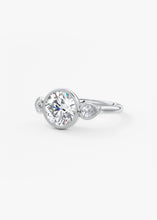 The Millie Three Stone | Round & Pears