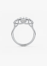 The Millie Three Stone | Round & Pears