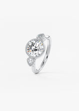 The Millie Three Stone | Round & Pears