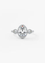 The Millie Three Stone | Oval & Pears