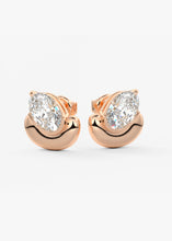 Cacao Grande Studs | Oval