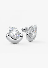 Cacao Grande Studs | Oval