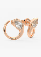 Boa Bypass Hoops | Pear