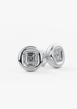 The Gumdrop Mini Studs | Asscher