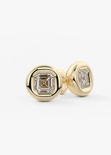 The Gumdrop Mini Studs | Asscher