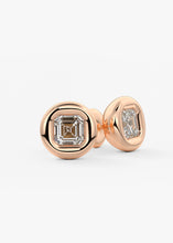 The Gumdrop Mini Studs | Asscher