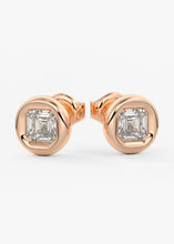 The Gumdrop Studs | Asscher 2 ctw
