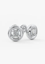 The Gumdrop Studs | Asscher 2 ctw