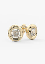 The Gumdrop Studs | Asscher 2 ctw