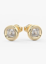 The Gumdrop Studs | Asscher 2 ctw