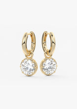 The Georgette Drop Earrings | Round