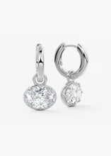The Georgette Drop Earrings | Oval