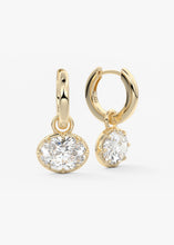 The Georgette Drop Earrings | Oval