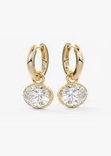 The Georgette Drop Earrings | Oval