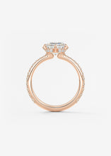 The Plunge Compass Pavé | Asscher