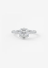 The Plunge Compass Pavé | Asscher